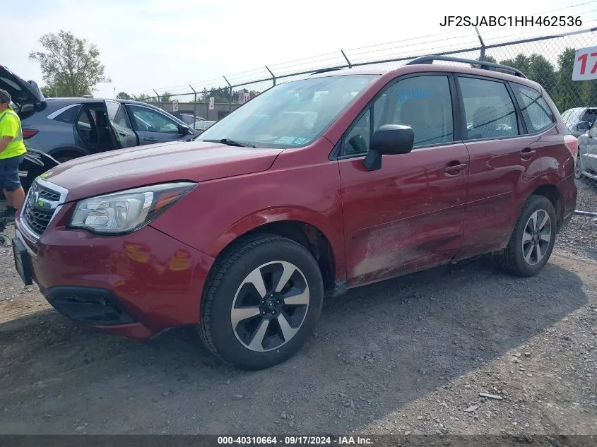 JF2SJABC1HH462536 2017 Subaru Forester 2.5I