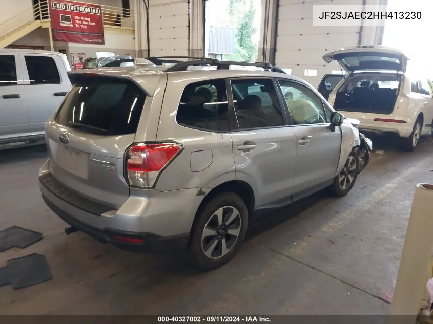 JF2SJAEC2HH413230 2017 Subaru Forester 2.5I Premium