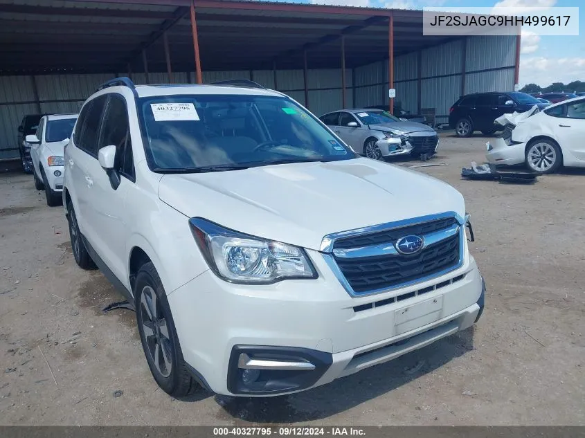 JF2SJAGC9HH499617 2017 Subaru Forester 2.5I Premium