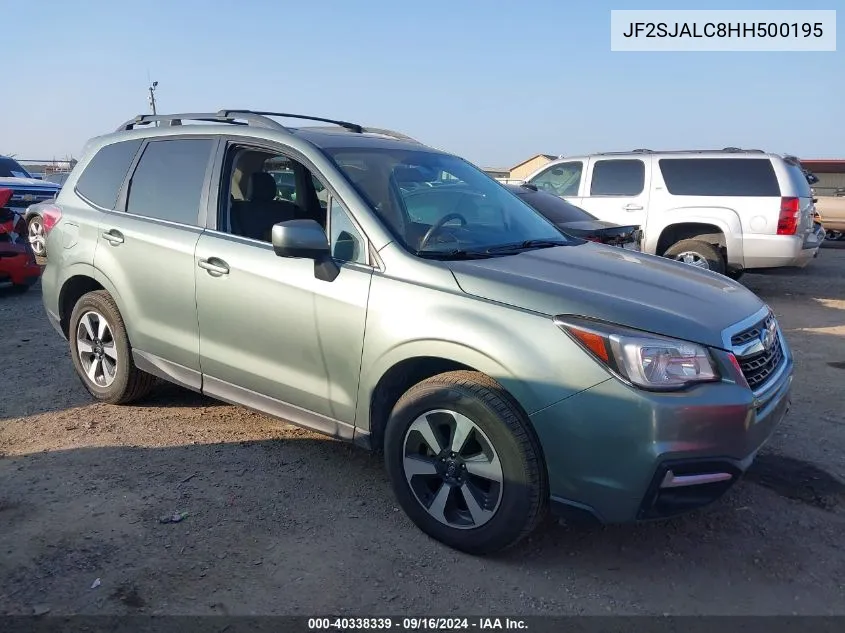 2017 Subaru Forester 2.5I Limited VIN: JF2SJALC8HH500195 Lot: 40338339