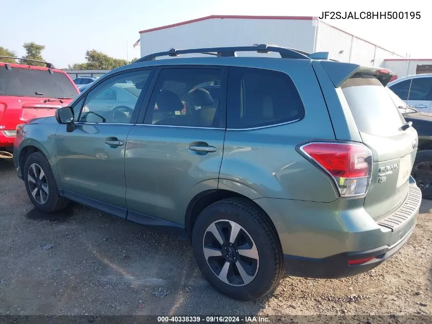 2017 Subaru Forester 2.5I Limited VIN: JF2SJALC8HH500195 Lot: 40338339