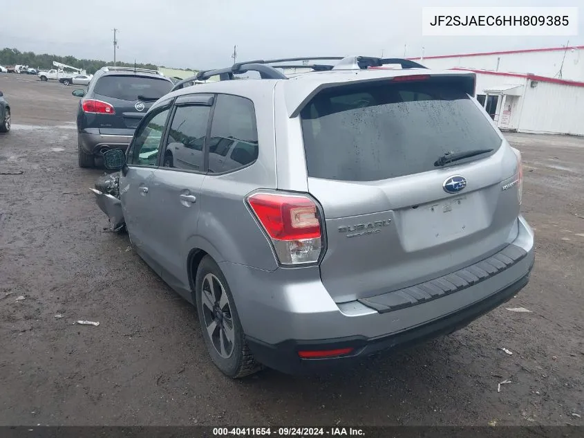 JF2SJAEC6HH809385 2017 Subaru Forester 2.5I Premium