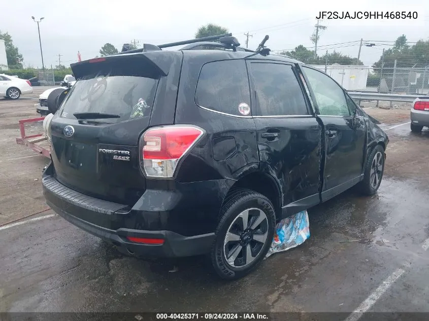 2017 Subaru Forester 2.5I Limited VIN: JF2SJAJC9HH468540 Lot: 40425371