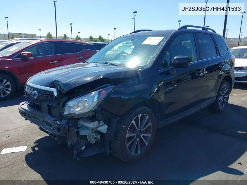 2017 Subaru Forester 2.0Xt Premium VIN: JF2SJGEC7HH431533 Lot: 40430785