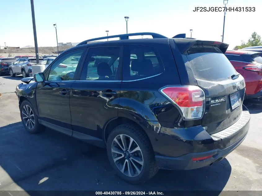 JF2SJGEC7HH431533 2017 Subaru Forester 2.0Xt Premium