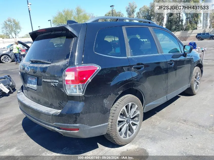 2017 Subaru Forester 2.0Xt Premium VIN: JF2SJGEC7HH431533 Lot: 40430785