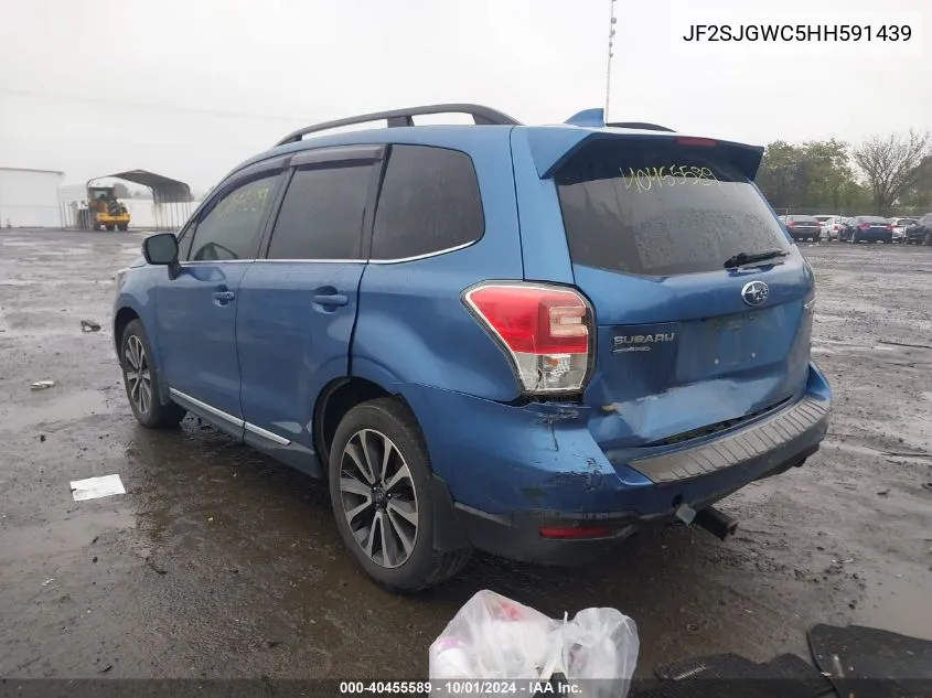 2017 Subaru Forester 2.0Xt Touring VIN: JF2SJGWC5HH591439 Lot: 40455589