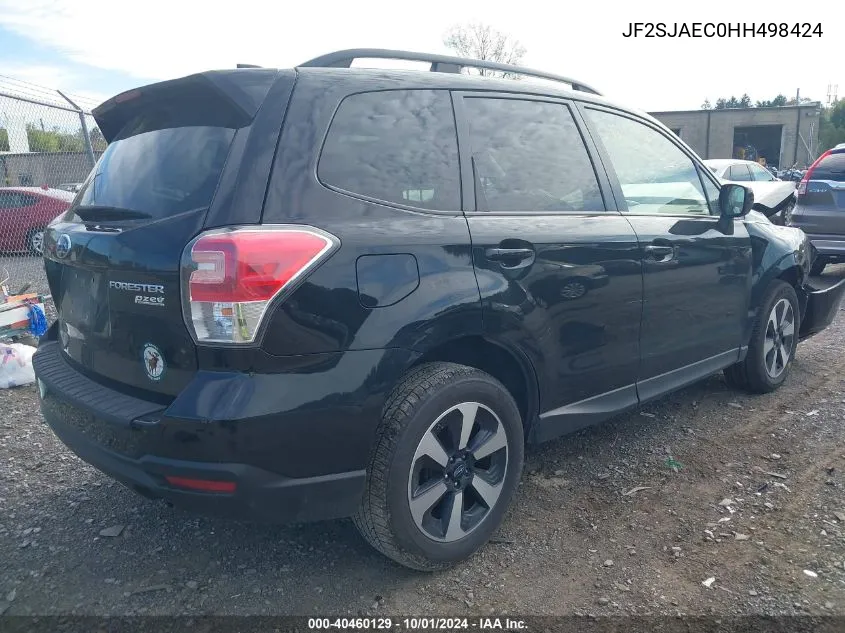 JF2SJAEC0HH498424 2017 Subaru Forester 2.5I Premium