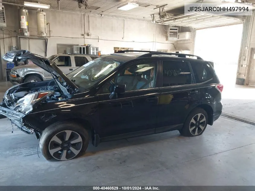 JF2SJARC0HH497994 2017 Subaru Forester 2.5I Limited