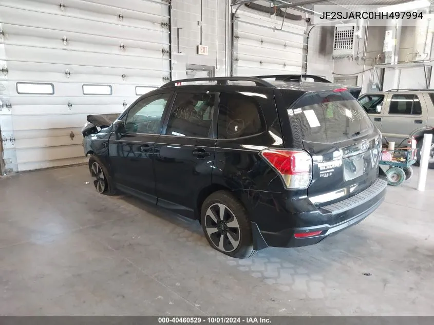 JF2SJARC0HH497994 2017 Subaru Forester 2.5I Limited