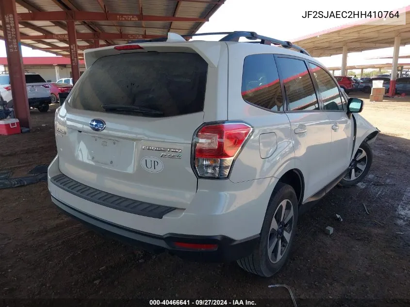 2017 Subaru Forester 2.5I Premium VIN: JF2SJAEC2HH410764 Lot: 40466641