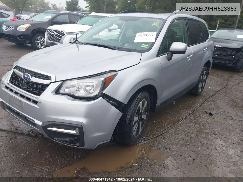 JF2SJAEC9HH523353 2017 Subaru Forester 2.5I Premium