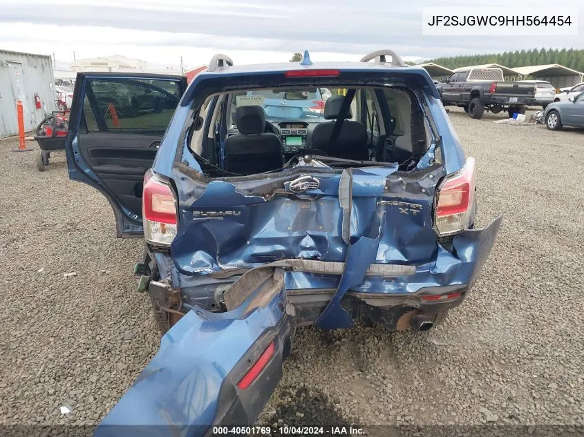 JF2SJGWC9HH564454 2017 Subaru Forester 2.0Xt Touring