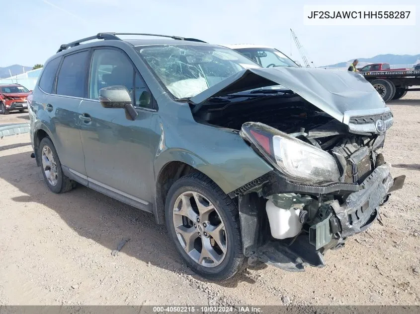 2017 Subaru Forester 2.5I Touring VIN: JF2SJAWC1HH558287 Lot: 40502215