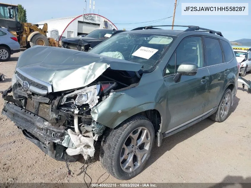 JF2SJAWC1HH558287 2017 Subaru Forester 2.5I Touring