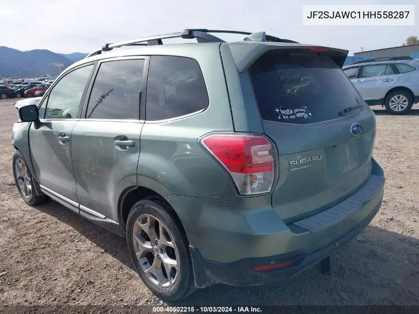 JF2SJAWC1HH558287 2017 Subaru Forester 2.5I Touring