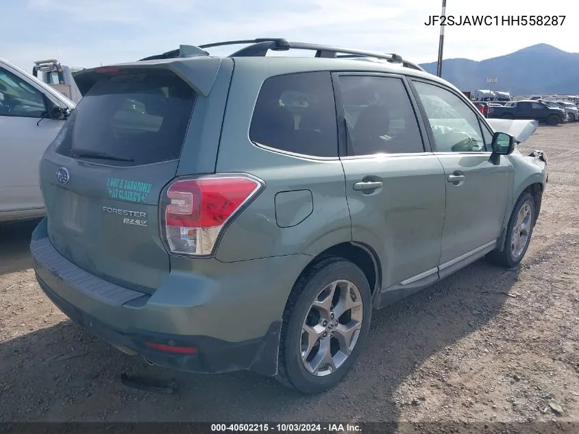 JF2SJAWC1HH558287 2017 Subaru Forester 2.5I Touring