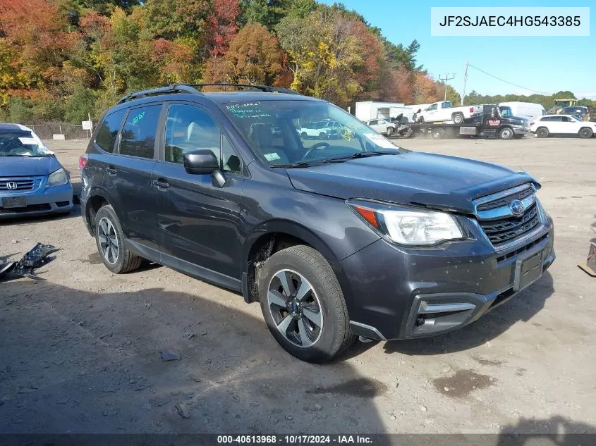 JF2SJAEC4HG543385 2017 Subaru Forester 2.5I Premium