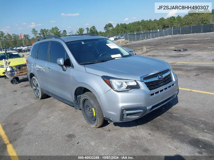 2017 Subaru Forester 2.5I Limited VIN: JF2SJARC8HH490307 Lot: 40532259