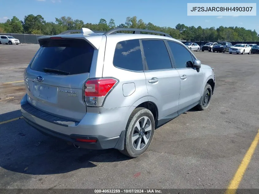 2017 Subaru Forester 2.5I Limited VIN: JF2SJARC8HH490307 Lot: 40532259