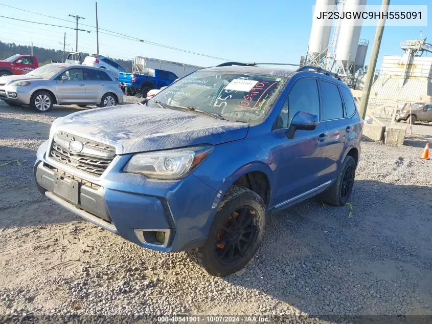 JF2SJGWC9HH555091 2017 Subaru Forester 2.0Xt Touring