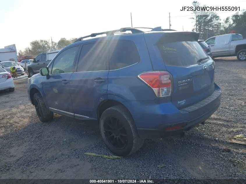 2017 Subaru Forester 2.0Xt Touring VIN: JF2SJGWC9HH555091 Lot: 40541901