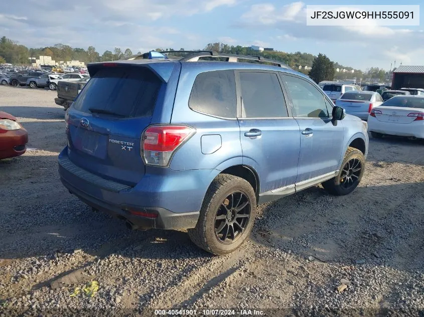 2017 Subaru Forester 2.0Xt Touring VIN: JF2SJGWC9HH555091 Lot: 40541901