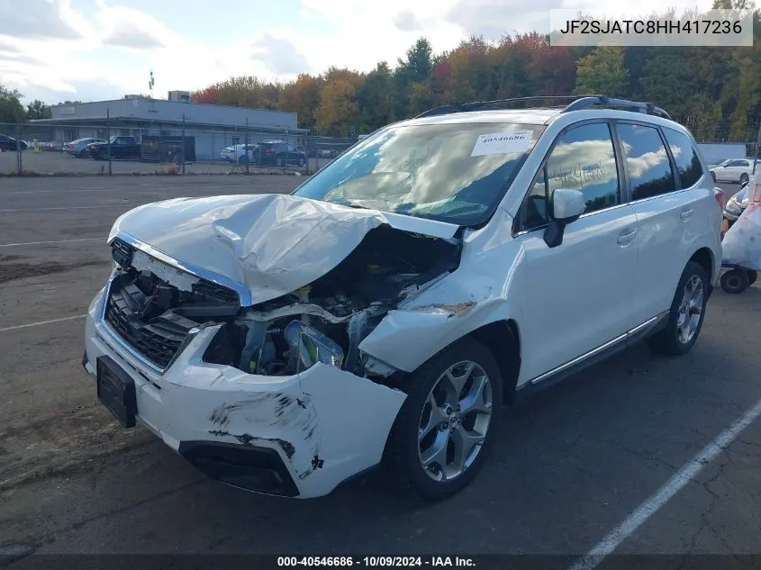 2017 Subaru Forester 2.5I Touring VIN: JF2SJATC8HH417236 Lot: 40546686