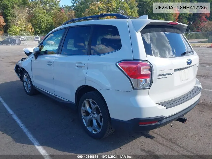 2017 Subaru Forester 2.5I Touring VIN: JF2SJATC8HH417236 Lot: 40546686