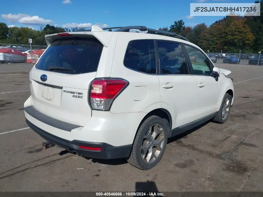 JF2SJATC8HH417236 2017 Subaru Forester 2.5I Touring