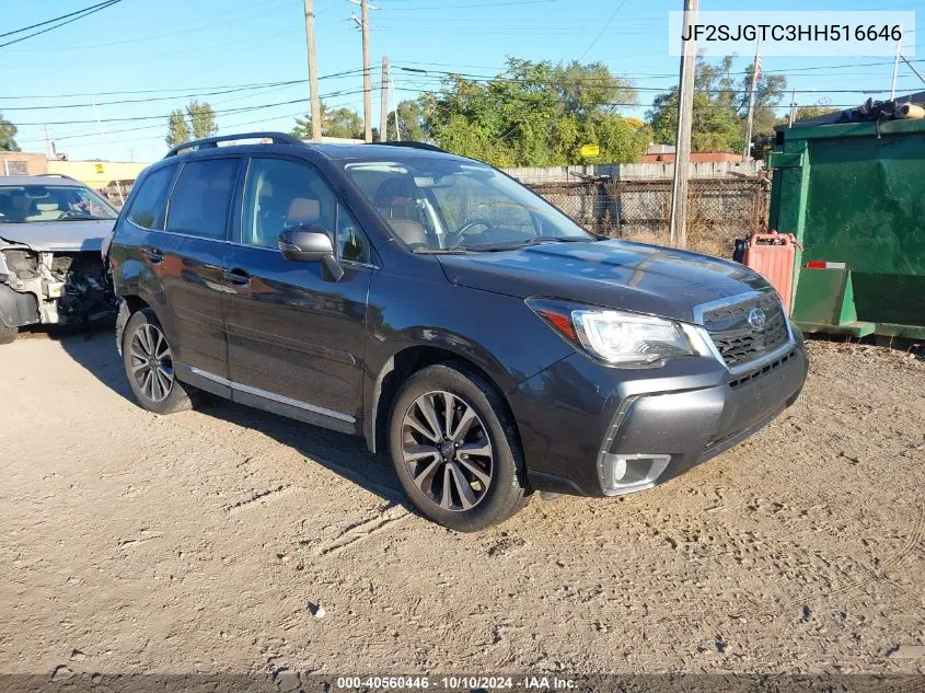 2017 Subaru Forester 2.0Xt Touring VIN: JF2SJGTC3HH516646 Lot: 40560446