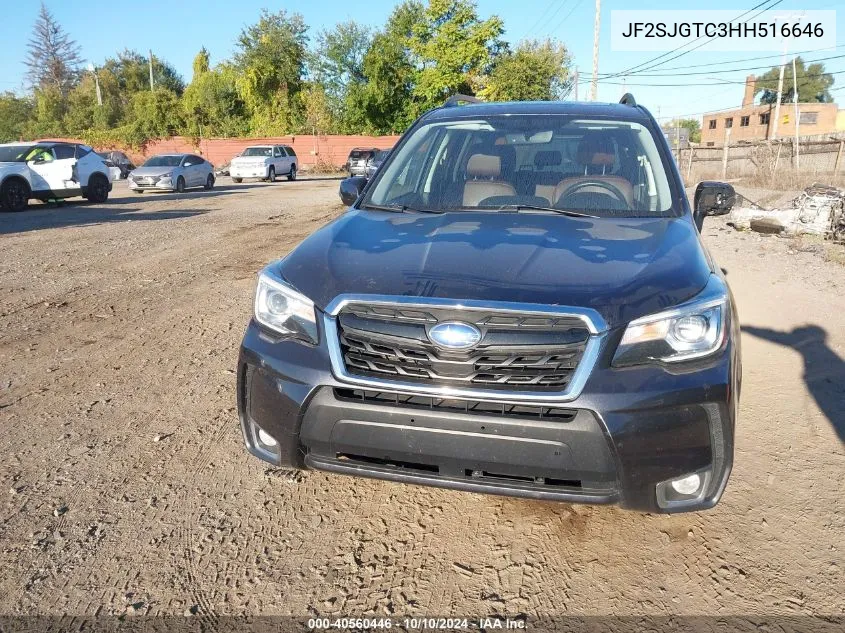 2017 Subaru Forester 2.0Xt Touring VIN: JF2SJGTC3HH516646 Lot: 40560446