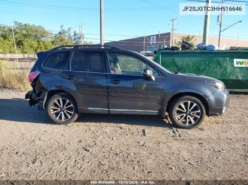 2017 Subaru Forester 2.0Xt Touring VIN: JF2SJGTC3HH516646 Lot: 40560446