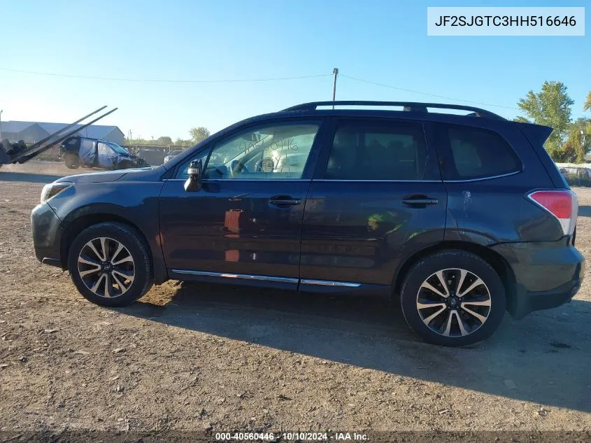 2017 Subaru Forester 2.0Xt Touring VIN: JF2SJGTC3HH516646 Lot: 40560446