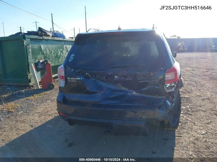 JF2SJGTC3HH516646 2017 Subaru Forester 2.0Xt Touring