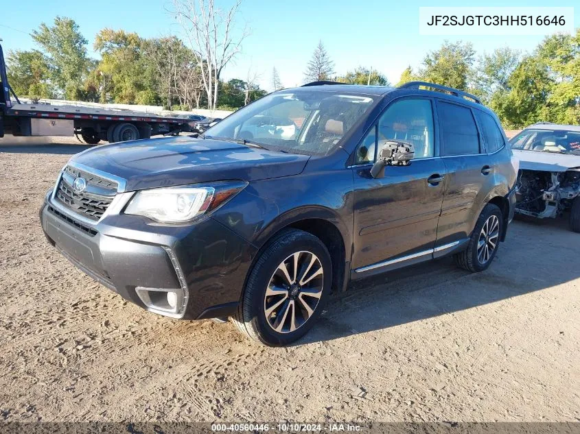 2017 Subaru Forester 2.0Xt Touring VIN: JF2SJGTC3HH516646 Lot: 40560446