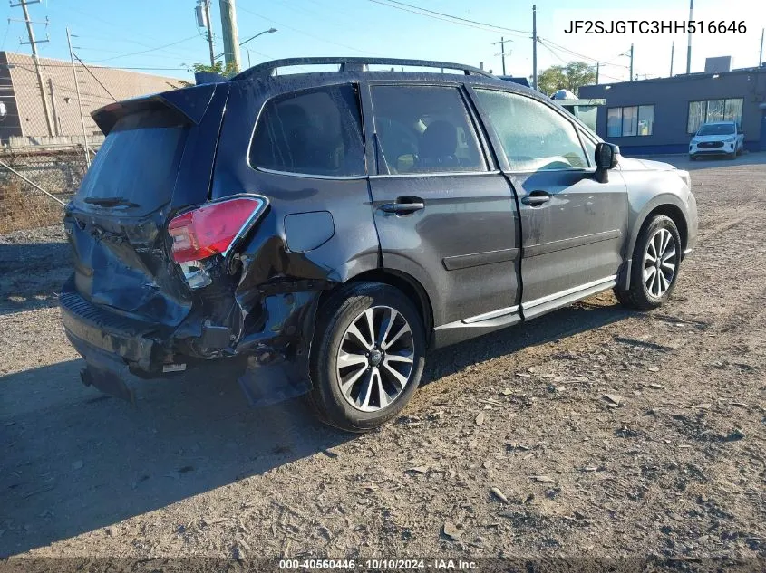 2017 Subaru Forester 2.0Xt Touring VIN: JF2SJGTC3HH516646 Lot: 40560446