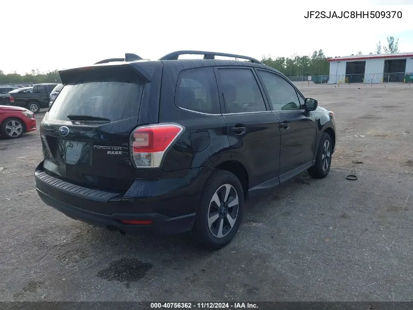 JF2SJAJC8HH509370 2017 Subaru Forester 2.5I Limited