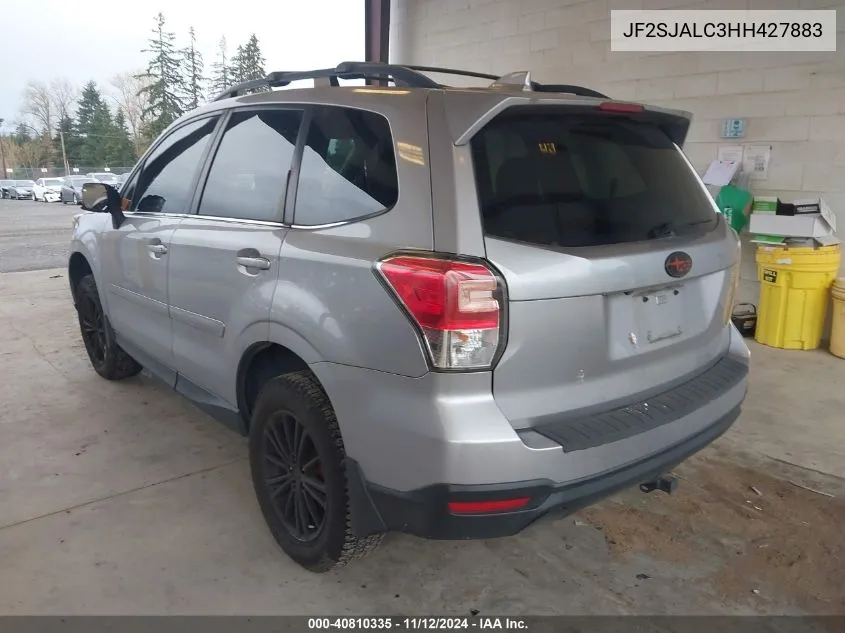 JF2SJALC3HH427883 2017 Subaru Forester 2.5I Limited