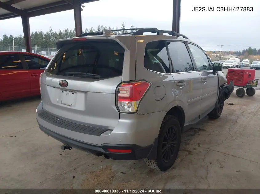 JF2SJALC3HH427883 2017 Subaru Forester 2.5I Limited