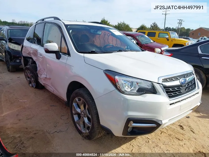 2017 Subaru Forester 2.5I Touring VIN: JF2SJATC4HH497991 Lot: 40884524