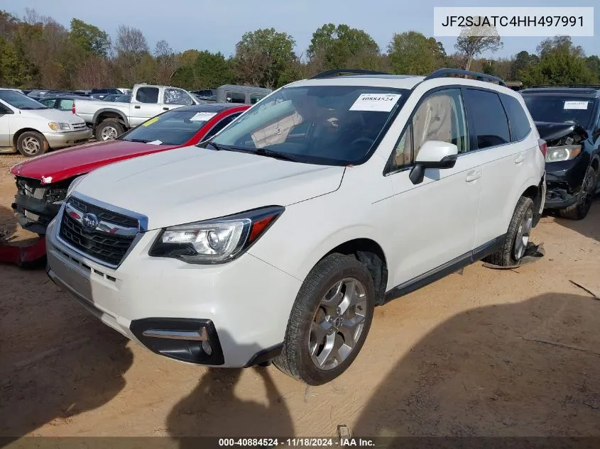 2017 Subaru Forester 2.5I Touring VIN: JF2SJATC4HH497991 Lot: 40884524