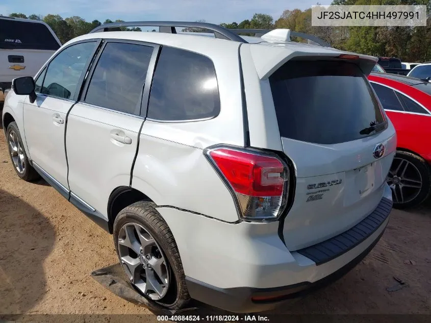 2017 Subaru Forester 2.5I Touring VIN: JF2SJATC4HH497991 Lot: 40884524