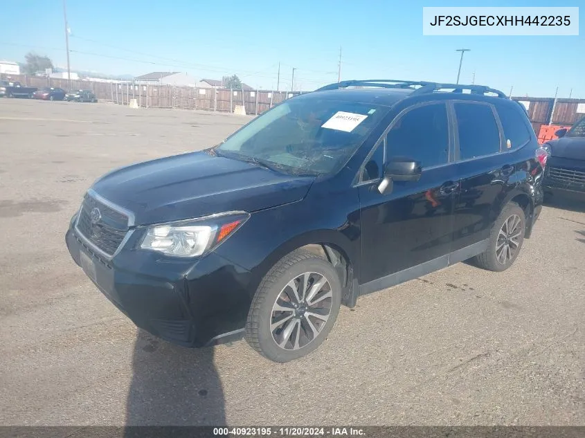 2017 Subaru Forester 2.0Xt Premium VIN: JF2SJGECXHH442235 Lot: 40923195