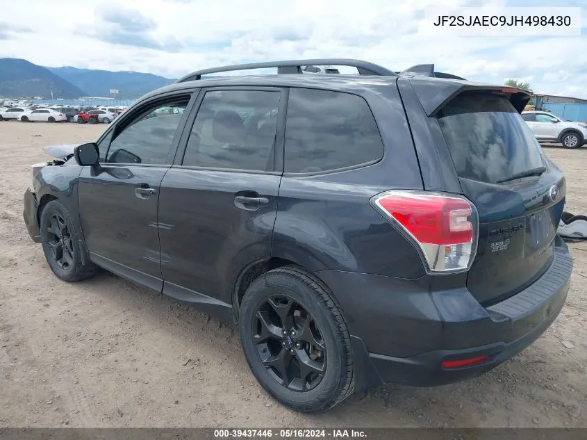 2018 Subaru Forester 2.5I Premium VIN: JF2SJAEC9JH498430 Lot: 39437446