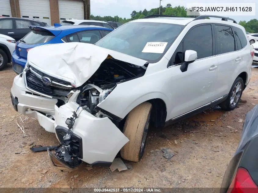 2018 Subaru Forester 2.5I Touring VIN: JF2SJAWC7JH611628 Lot: 39442537