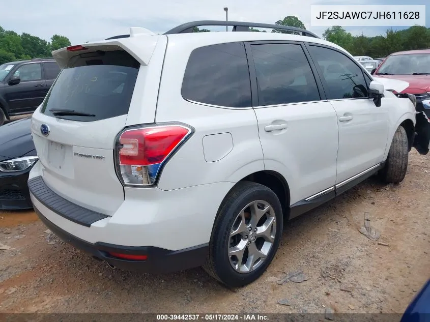 2018 Subaru Forester 2.5I Touring VIN: JF2SJAWC7JH611628 Lot: 39442537