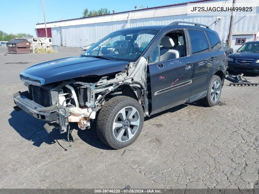 2018 Subaru Forester 2.5I Premium VIN: JF2SJAGC8JH499825 Lot: 39746220