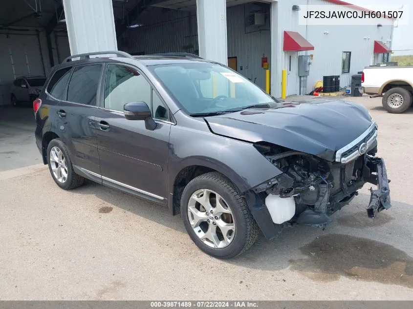 2018 Subaru Forester 2.5I Touring VIN: JF2SJAWC0JH601507 Lot: 39871489