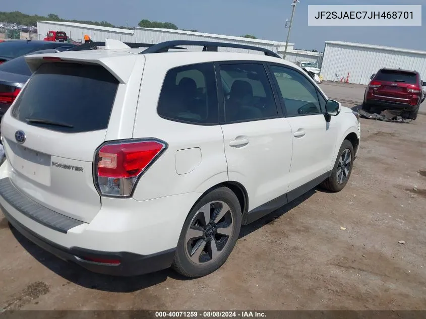 JF2SJAEC7JH468701 2018 Subaru Forester 2.5I Premium